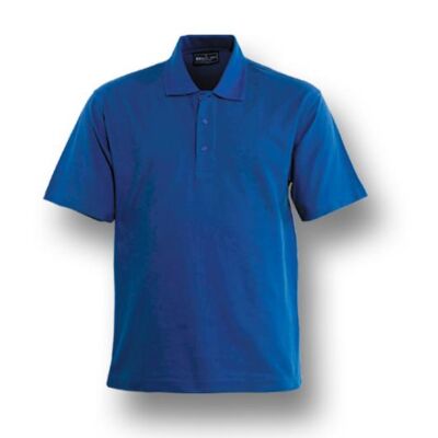 Plain Colour Poly Face Cotton Backing Short Sleeve Polo Thumbnail