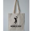 Budget Calico Tote Bag Thumbnail